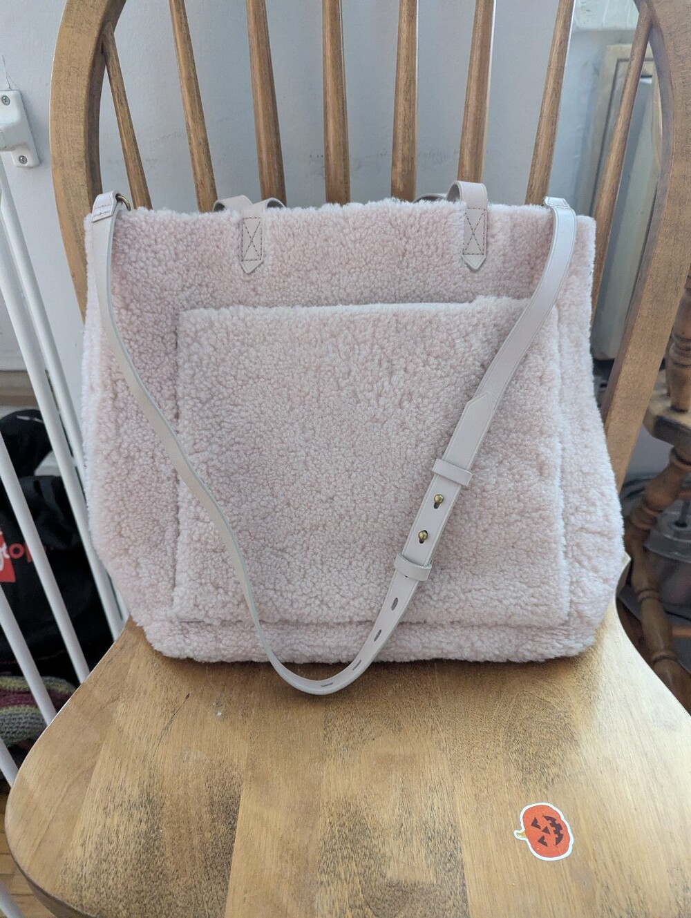 Madewell Shearling Transport Tote